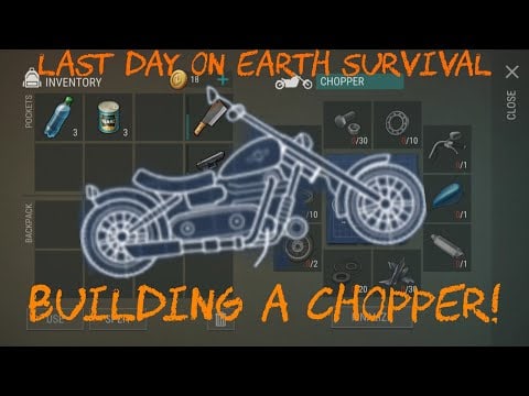 Как собрать Чоппер в Last Day on Earth: Survival