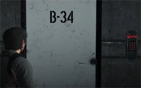Код от двери B-34 в The Evil Within 2